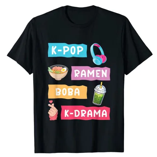 South Korea Lifestyle - T-shirt K-Pop pour les fans de