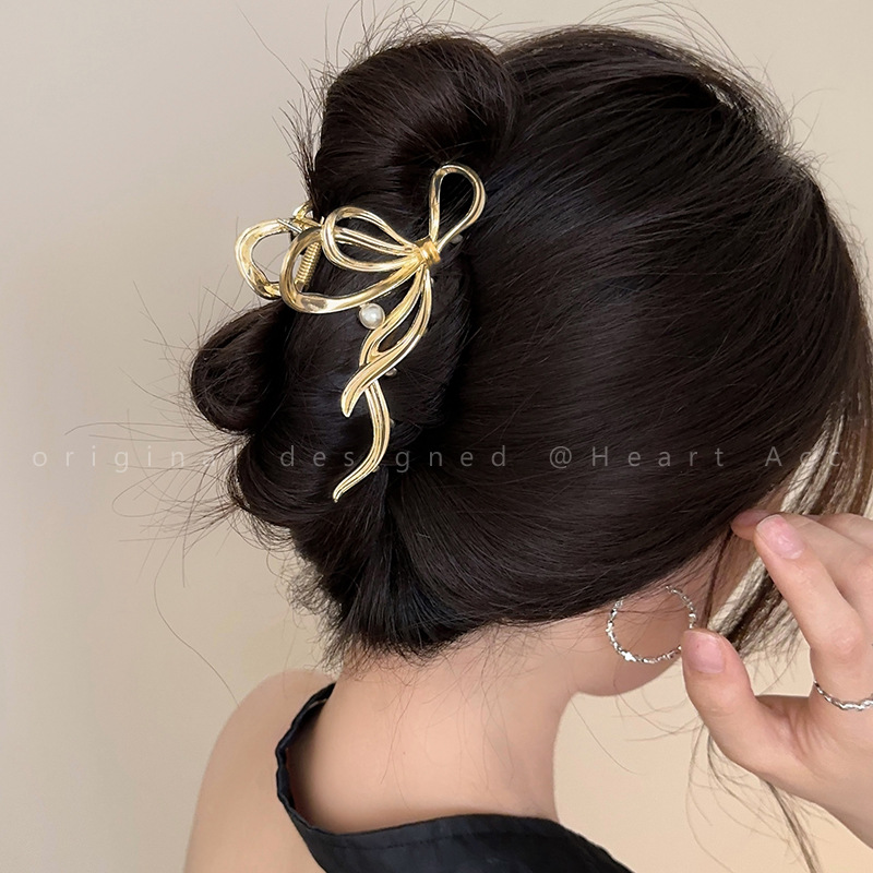 Pince à cheveux en métal de lu - Korean Luxury Lifestyle avis et prix