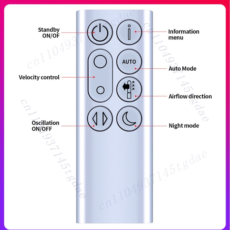 Télécommande de remplacement p - Dyson Fan Tp07 avis et prix