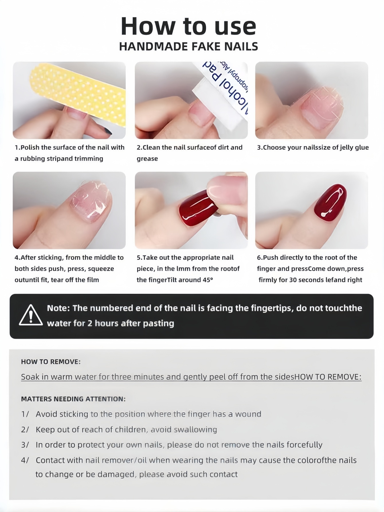 Ensemble de 10 pièces de nail  - Korean Daily Lifestyle avis et prix